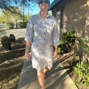 Vintage 80’s Ideas brand corduroy jumper dress excellent condition Halloween med